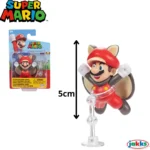 Figura Super Mario Bros articulada 6 cm original JAKKS – 423194‑8
